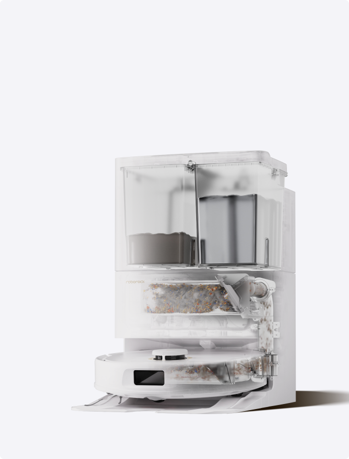 Série Roborock Qrevo robot multifunctional dock