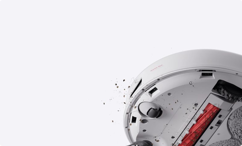 Série Roborock Qrevo 10000 Pa HyperForce® suction